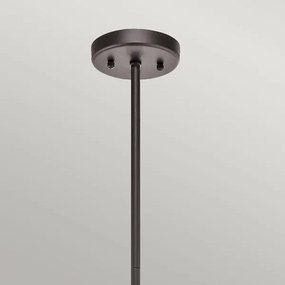 Kichler KL-LYNDON-5P-AZ - Kültéri csillár rúdon LYNDON 5xE27/60W/230V IP44