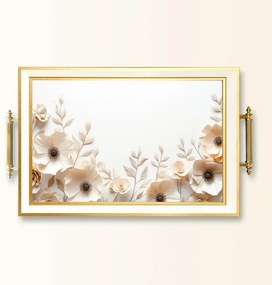 Üveg tálca, 38×24 cm – TPB9909