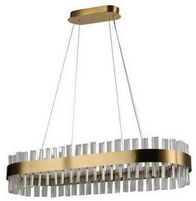 LED állítható fényerejű kristály csillár kábellel LED/45W/230V + DO