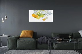 Üvegképek víz citrus 125x50 cm