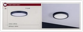 Paulmann 70988 - LED/22W Mennyezeti lámpa ABIA 230V antracit
