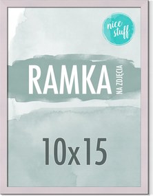 Képkeret 10x15 A6 Képkeret Fotó 15x10 Mdf Púder Lila