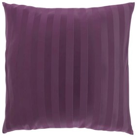 Stripe párnahuzat, purpur, 40 x 40 cm