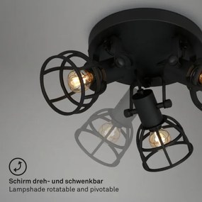 Briloner 2669-035 - Spotlámpa RETRO 3xE14/25W/230V
