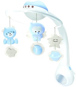 Infantino Infantino - Kiságyas mobil dallammal 3in1 3xAAA kék FBB0048