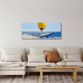 Kép - repülés a téli táj felett (120x50 cm)