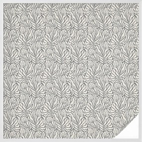 Tejfólia Ablaküveg Védelem és Adatvédelem Levelek Virágok 100x100 cm