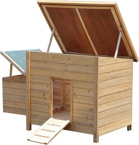 Avenberg RUFUS Tyúkól 123 x 70 x 81 cm barna