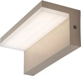 Rabalux zaragoza kültéri fali lámpa 9w 830lm ip54 grézs