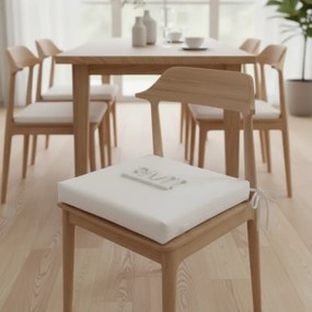 EMI fehér székpárna 40x40 cm