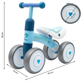 Gyerek futóbicikli Baby Mix Baby Bike Fruit blue
