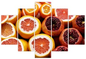 Narancsok és gránátalmák képe (150x105 cm)