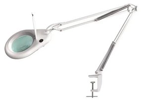 LED Asztali lámpa nagyítóval LED/9W/230V fehér/króm