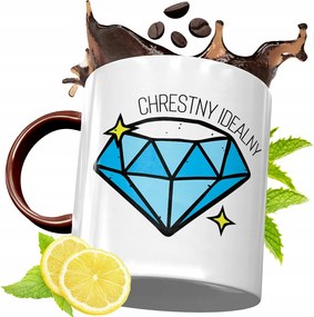 Bordó Bögre Keresztelőre Születésnapi Ajándék fényképes nyomattal