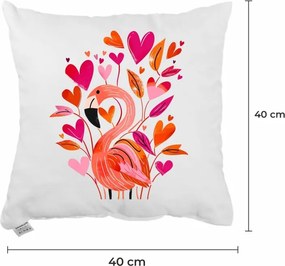 EMI Flamingo díszpárna 40x40 cm
