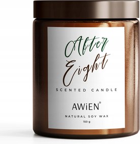 Illatos szójagyertya üvegben Lengyel After Eight 180 ml