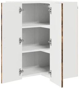 Fali konyhaszekrény Füstölt tölgy 57 x 57 x 80 cm Faanyag