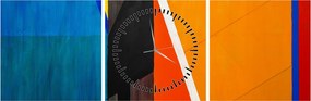 Kép - Geometria (órával) (90x30 cm)