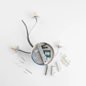 Brilagi - LED Fali lámpa MISTEL 3xG9/3W/230V fényezett króm/füstös