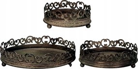 Konyhai Tálca Edénytartó Apróságok Kulcsok Nappali Tálca 3 db