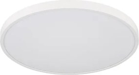 Globo 41566-15W Mennyezeti lámpa, matt fehér műanyag, felfelé is világít "háttérvilágítás", ø: 230mm, M: 35.5mm, tartozék: LED 15W 230V, 1300lm forrás, 650lm kimenet, 4000K