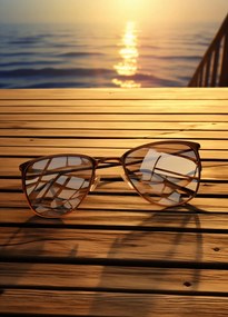 Poszter 39,5x55cm NyĂĄr a tĂŒkrözĆdĂ©sben