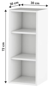 Felső konyhai polc Janne Type 1 (fehér). 1021182