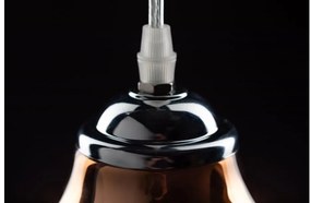 Lámpa Mennyezeti lámpatest MARITE,7108,AC220-240V,50/60Hz,1*E27,IP20,átmérő 26cm,egyes,barna