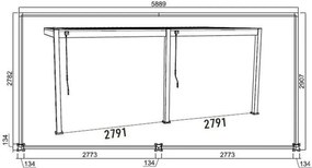 Bioklimatikus pergola Intro Plus – Rojaplast