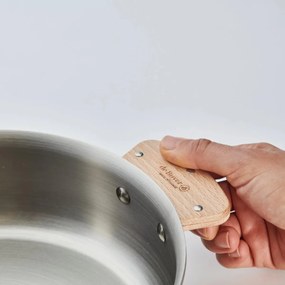 De Buyer 3660.02 LOQY levehető fogantyúpár, fa