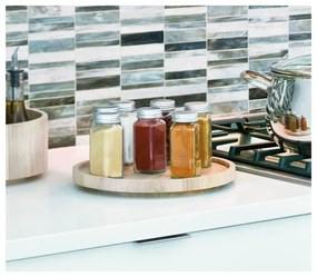 Forgó konyhai rendszerező paulownia fából, ø 26,7 cm - iDesign