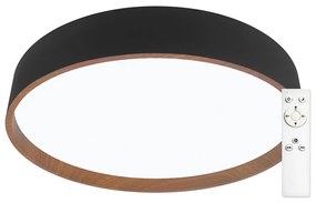 Top Light - LED dimmelhető mennyezeti lámpa LED/51W/230V + távirányító fekete/ba