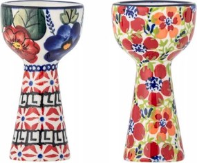 Bloomingville Florist Tojástartó pohár 2 db Virágos