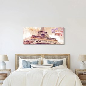 Kép - Kilátás Párizsból (120x50 cm)