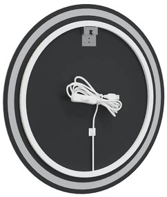 kerek LED-es fürdőszobai tükör 70 cm