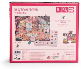 Puzzle La Grande Familie – Moulin Roty