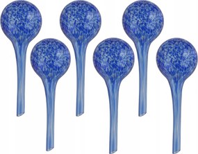 6 db-os ĂŒveg öntözĆ szett adagolĂł gömb szobanövĂ©nyekhez kĂ©k 31