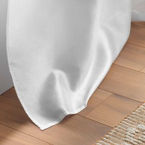 Fehér szatén függöny 140x240 cm Shana – douceur d'intérieur