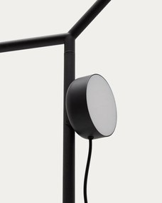 Fekete LED dimmelhető állólámpa (magasság 160 cm) Orey – Kave Home