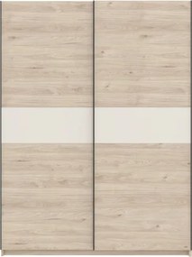 BERNO ruhásszekrény, 150 cm | Jackson hickory tölgy + Kasmír