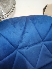 AKCIÓ Kék irodai szék AVOLA VELVET II. minőség