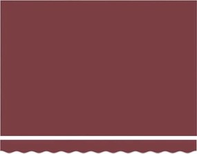 Burgundi vörös kézzel kihúzható napellenző 300 x 250 cm