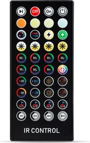 LED Dimmelhető napelemes fényfüzér 15xLED/1,5W/3,7/5V 2200 mAh 9 m IP65 fekete + távirányító