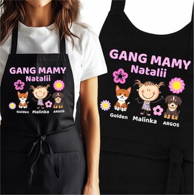 Kötény Anya Banda Személyre Szabott Ajándék