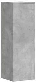 2 db betonszürke szerelt fa növénytartó állvány 33x33x100 cm