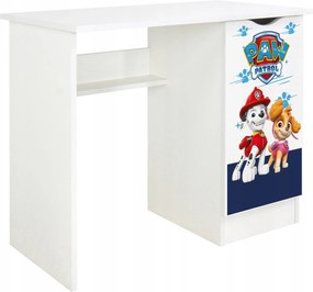 Mancs Őrjárat íróasztal gyerekszekrénnyel Oktatáshoz, játékhoz, tanuláshoz 90x50x77