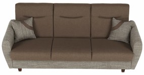 Zondo Háromszemélyes kanapé Miriel barna. 772467