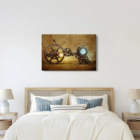 Kép a történelmi óramozgásokról (90x60 cm)