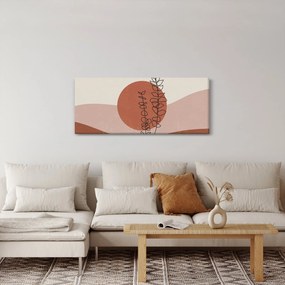 Kép - Boho levelek N⁰1 (120x50 cm)