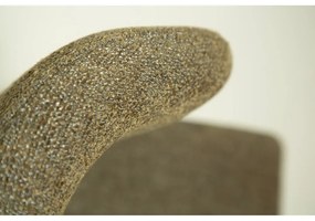 Khaki kárpitozott étkezőszék Glam – DAN-FORM Denmark